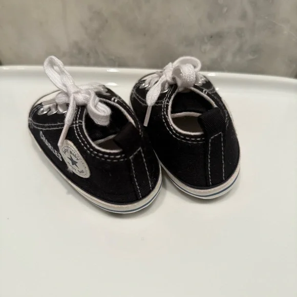 NWT- Our Baby Bakery Baby Black High-Top Custom Sneakers  “CHARLES” - Picture 8 of 8